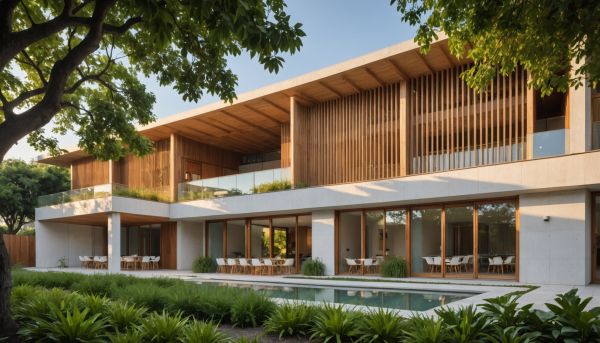 Architecture bioclimatique moderne
