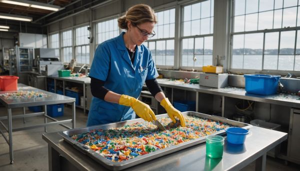 Valorisation des déchets plastiques marins