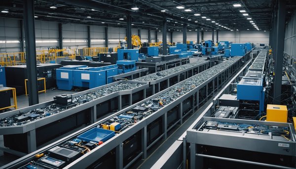 La technologie au service du recyclage des déchets électroniques et des batteries usagées